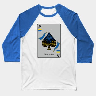 The Ghost of Kyiv, Stand With Ukraine Baseball T-Shirt